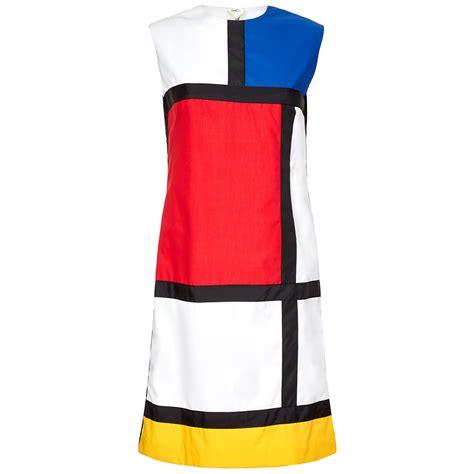 mondrian shift dress.